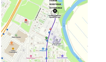 С 27 мая в Туле изменятся три автобусных маршрута