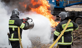 Спасатели потушили три пожара в Тульской области за сутки