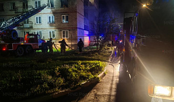 В Ефремове Тульской области при пожаре в жилом доме погиб человек