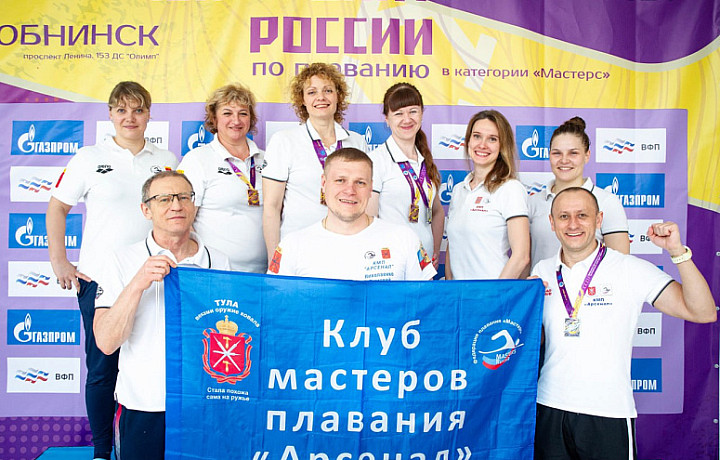 Туляки завоевали медали на чемпионате России по плаванию