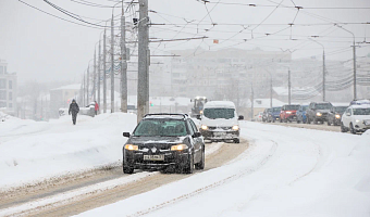 Метеопредупреждение из-за снегопадов и гололеда объявлено в Тульской области 15 и 16 февраля
