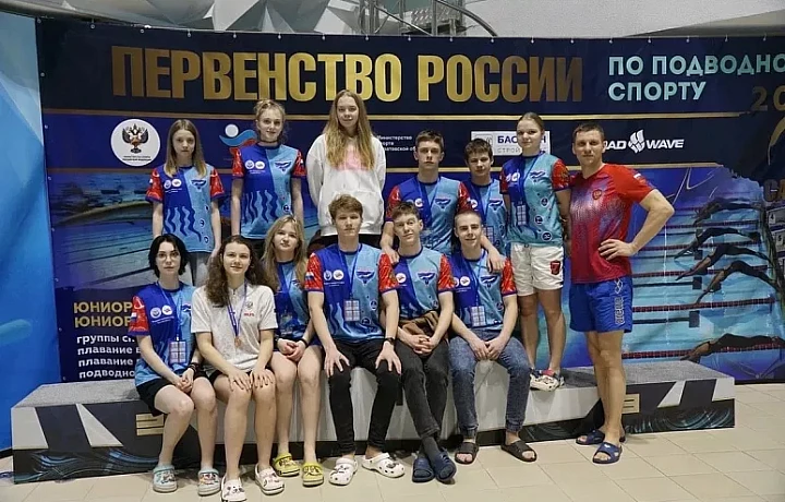 Туляки заняли призовые места на первенстве России по подводному спорту