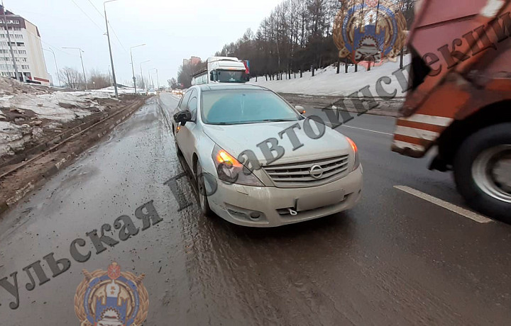 Туляк пострадал в ДТП на Калужском шоссе в Туле