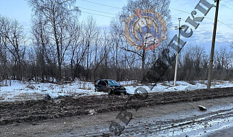 Водитель Mitsubishi Libero попал в больницу после ДТП в Узловском районе