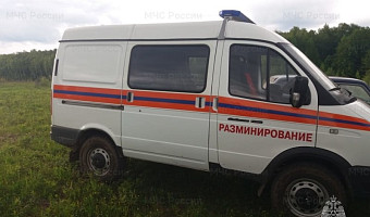 В Узловском районе спасатели ликвидировали боеприпас времен ВОВ