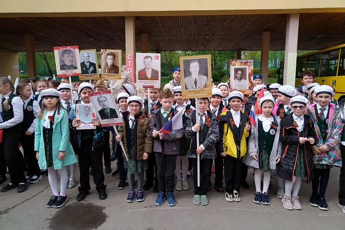 В тульских образовательных учреждениях проходят мероприятия ко Дню Победы