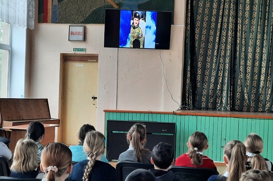 В тульском центре образования №45 прошел киноурок