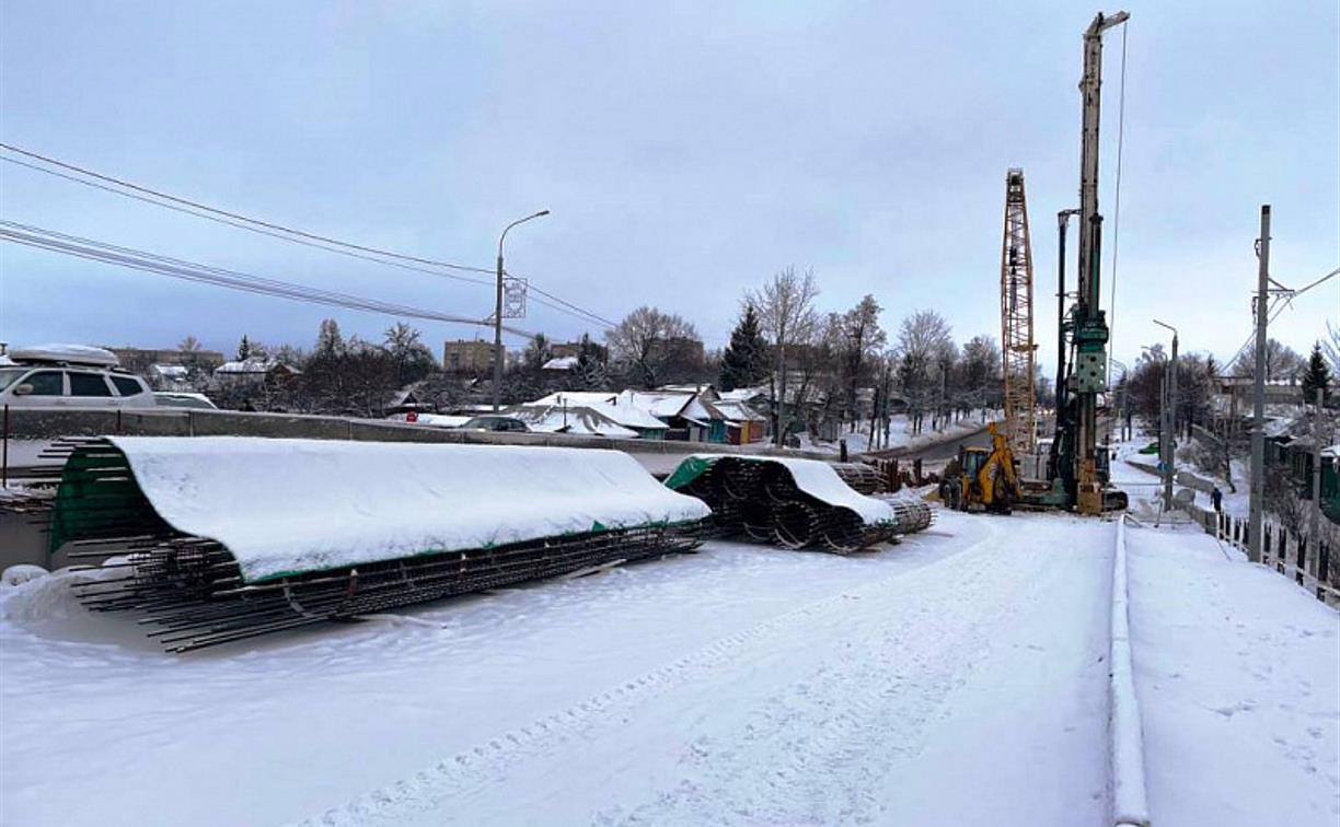 21 февраля на Московском путепроводе в Туле перекроют одну полосу движения из-за ремонта