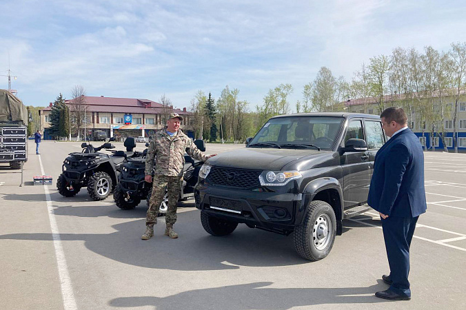 Тульским десантникам передали очередную партию помощи от губернатора Тульской области