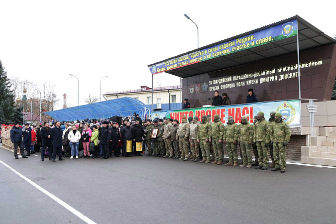 Губернатор Тульской области проводил мобилизованных к месту выполнения боевых задач