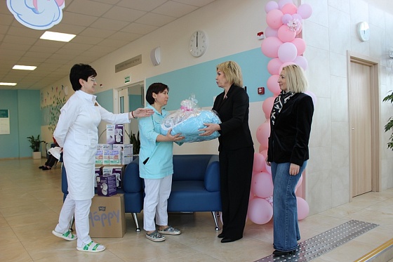 Мэр Тулы поздравила перинатальный центр с первой годовщиной