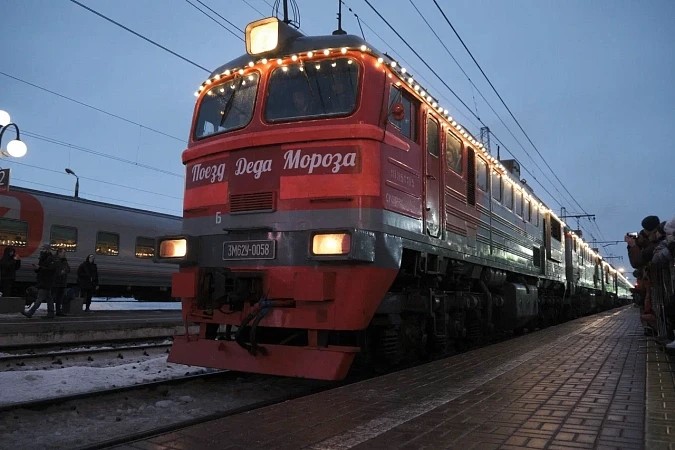 Тульская область снова не вошла в маршрут новогоднего поезда Деда Мороза