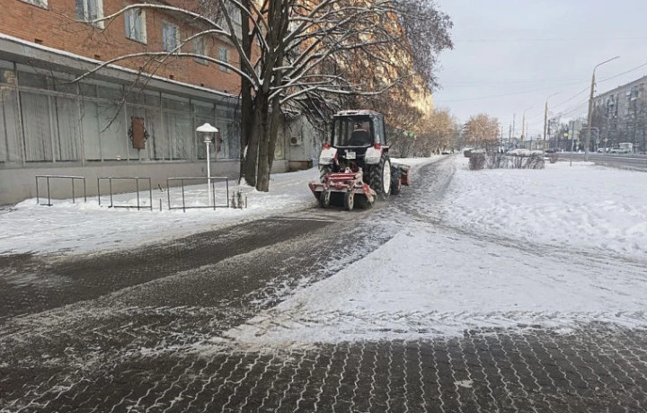 За неделю от туляков поступило больше всего обращений по уборке снега
