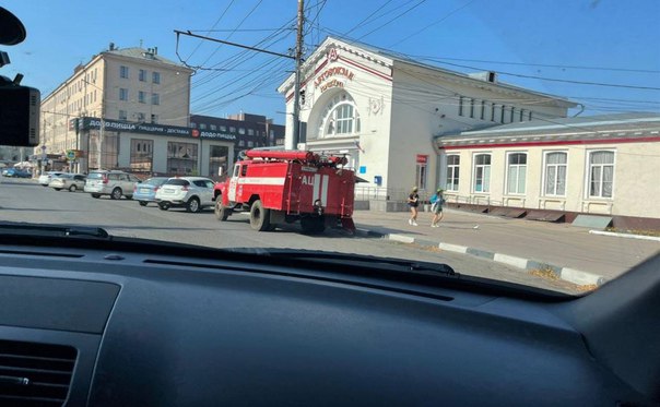 Возле тульского автовокзала выставлено оцепление