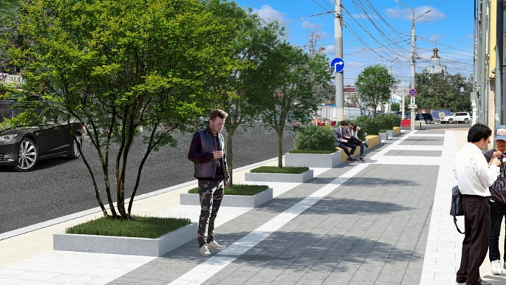 В 2023 в Туле на проспекте Ленина появятся деревья и цветы
