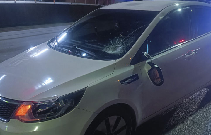 В Туле машина сбила пьяного пешехода на улице Металлургов