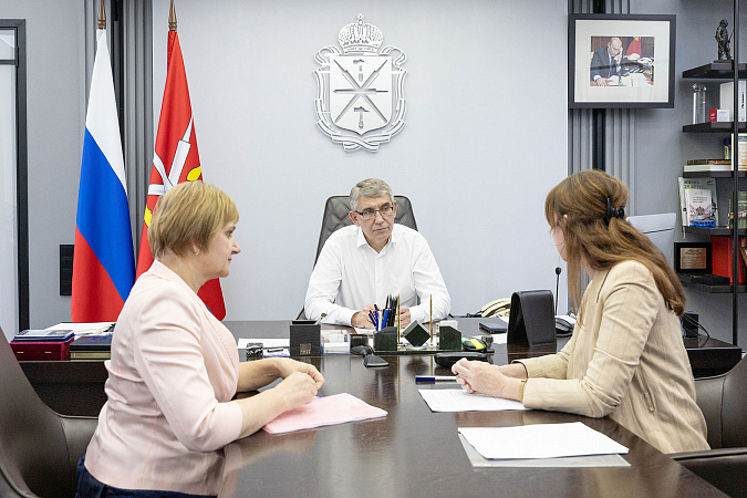 Тульский губернатор Миляев обсудил с Еленой Харламовой развитие музейной сферы