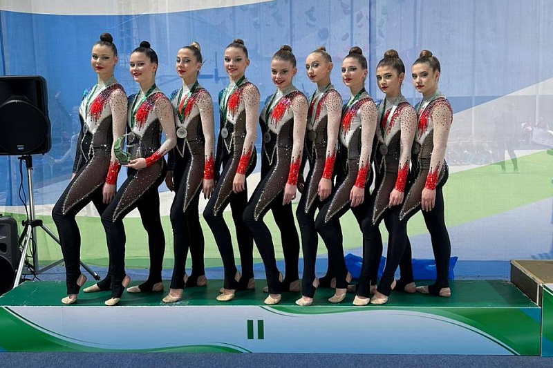Тульские спортсменки взяли &quot;серебро&quot; во Всероссийских соревнованиях по эстетической гимнастике