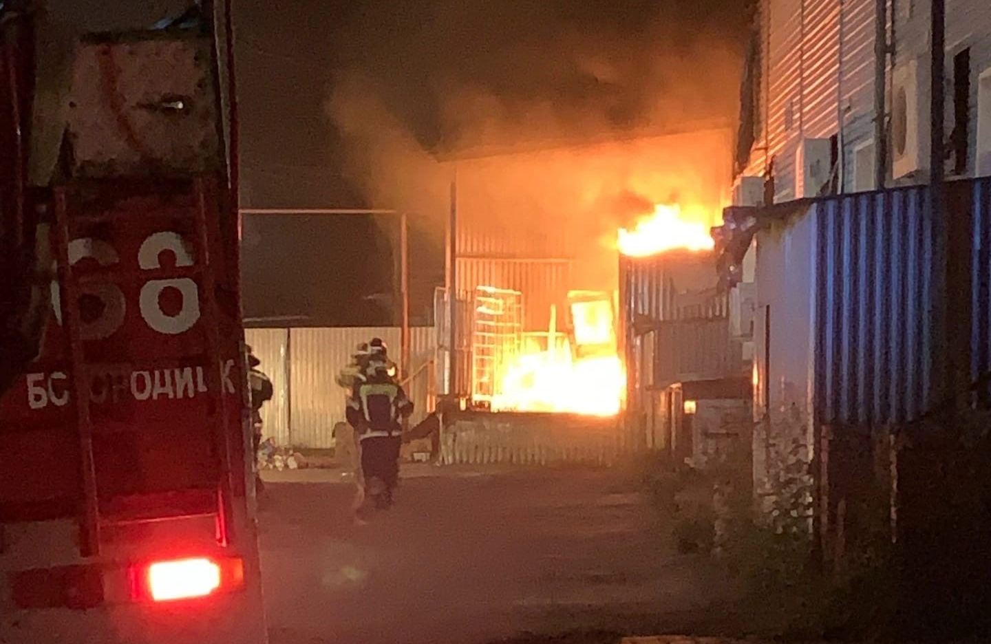 Стали известны подробности пожара в магазине "Дикси" в Богородицке