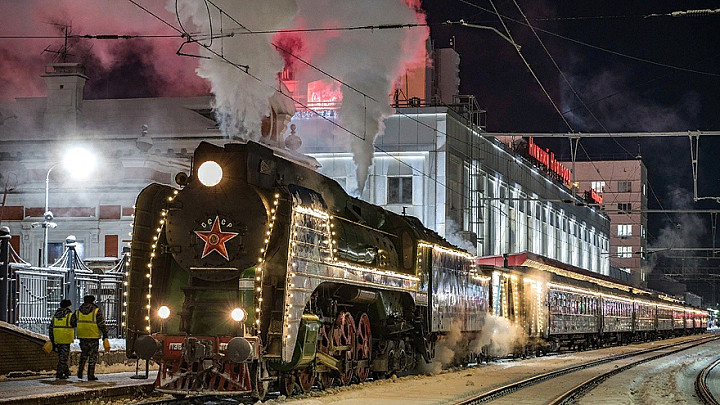 Поезд Деда Мороза приедет в Тулу 23 декабря