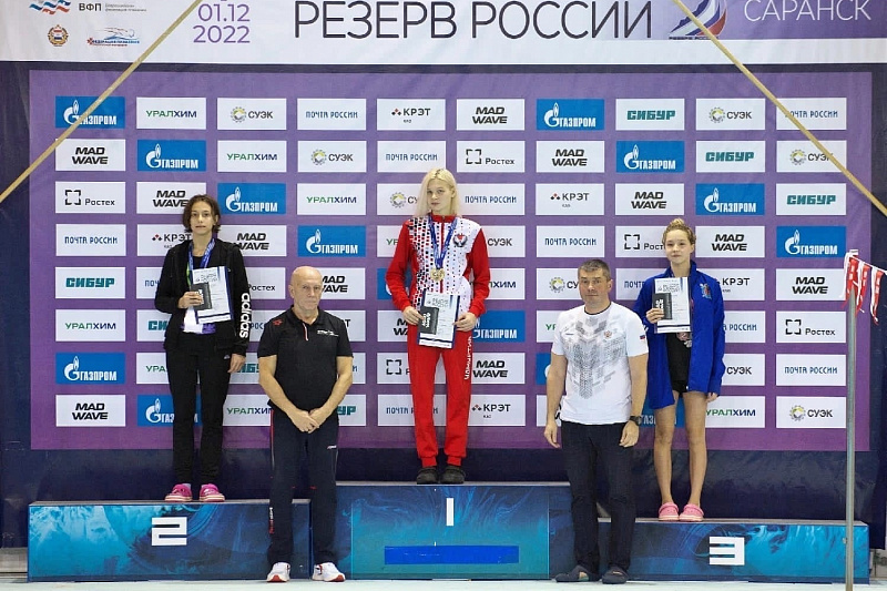 Тулячка завоевала &quot;золото&quot; и &quot;серебро&quot; на Всероссийских соревнованиях по плаванию