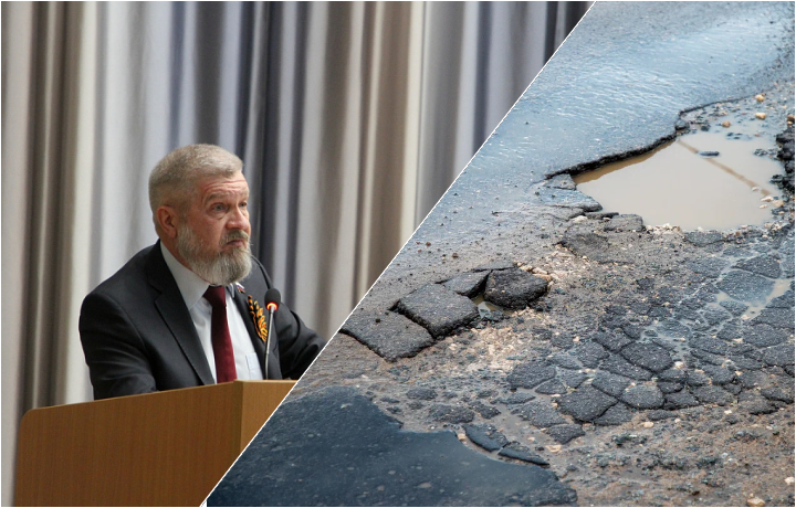 Депутат Балберов о дорогах в Туле: Был в Москве, картина не лучше