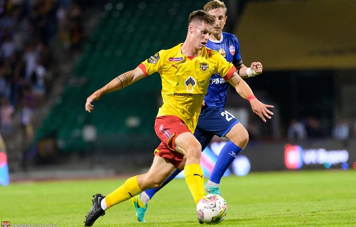 Тульский ФК «Арсенал» сыграл вничью с «Волгарем»