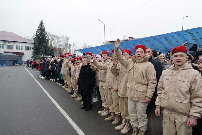Губернатор Тульской области проводил мобилизованных к месту выполнения боевых задач