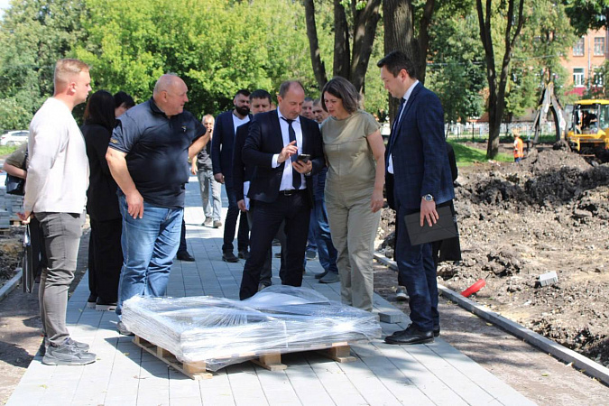 В Тульской области до конца года реализуют три масштабных проекта благоустройства