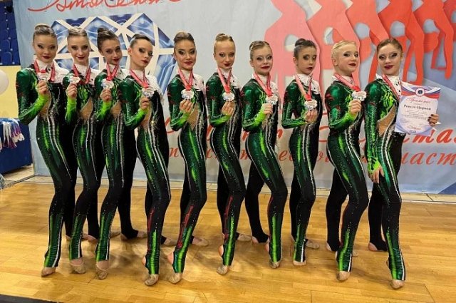 Тульские гимнастки завоевали восемь медалей с чемпионата и первенства ЦФО