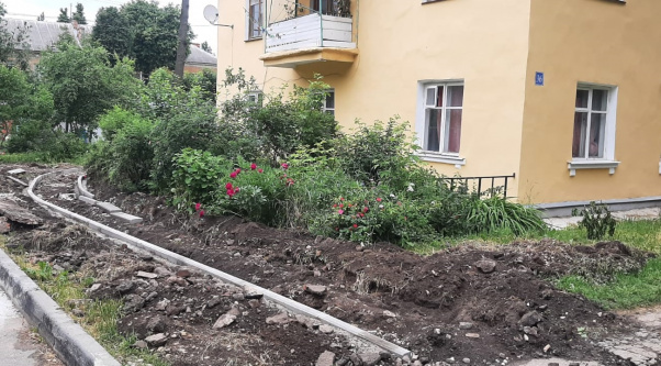 В Щекинском районе завершилось благоустройство еще одной придомовой площадки