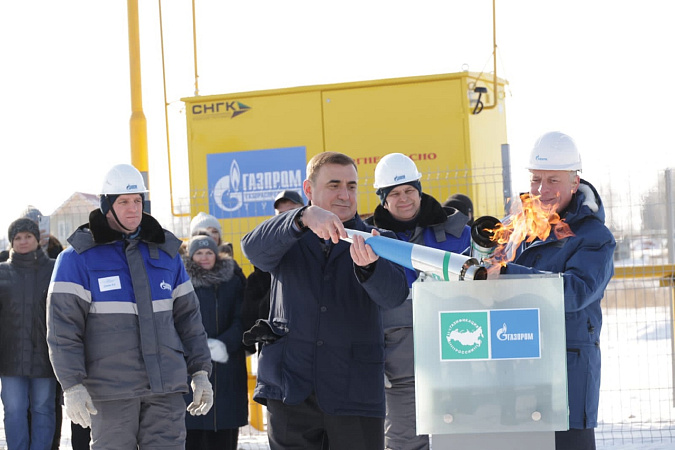 Алексей Дюмин доложил Владимиру Путину о ходе догазификации в Тульской области