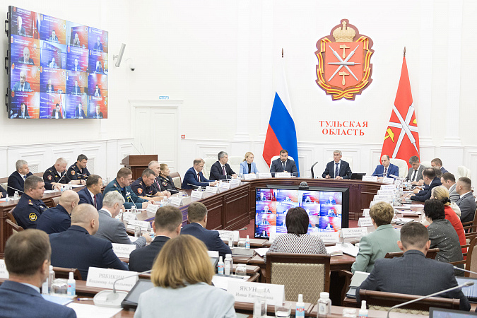 В Туле 26 августа провели заседание антитеррористической комиссии