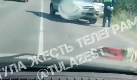 В Тульской области сбили пешехода