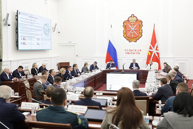 В 2026 году в Тульской области отремонтируют более 720 км дорог