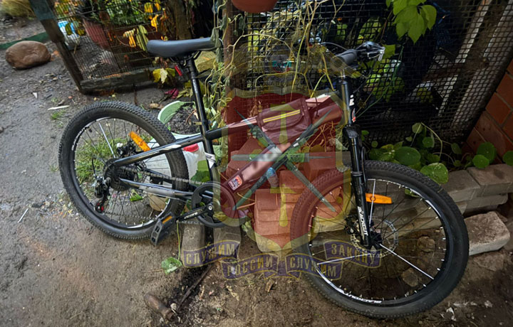 Полицейские раскрыли кражу велосипеда в Суворове