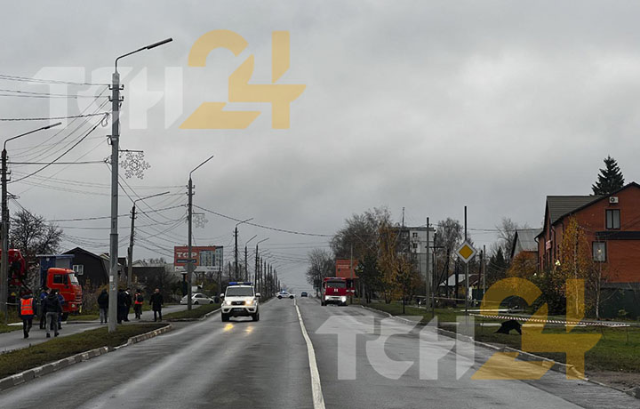 Тулякам представили схему объезда места падения обломка БПЛА на улице Кутузова