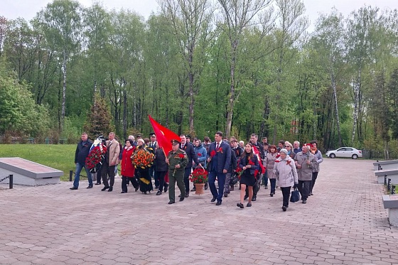 Депутаты Тульской гордумы приняли участие в митингах ко Дню Победы