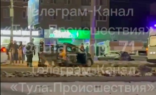 Крупная авария произошла на Зеленстрое в Туле