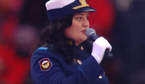 Тульская медсестра Кристина Ким выступила на митинге-концерте в Лужниках