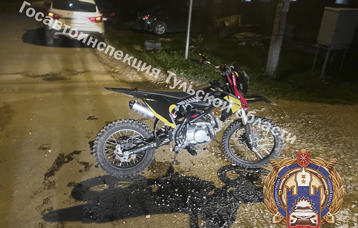 Двое 12-летних подростков на питбайке пострадали в столкновении с «Ладой» в Туле