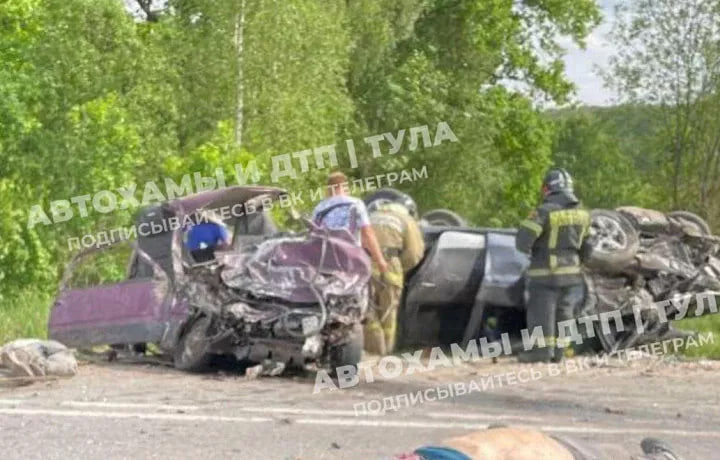 Два человека погибли и двое пострадали в жестком ДТП на трассе Тула – Белев