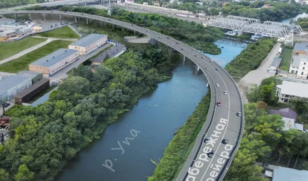 Готовность моста через реку Упу в Туле составила 15%