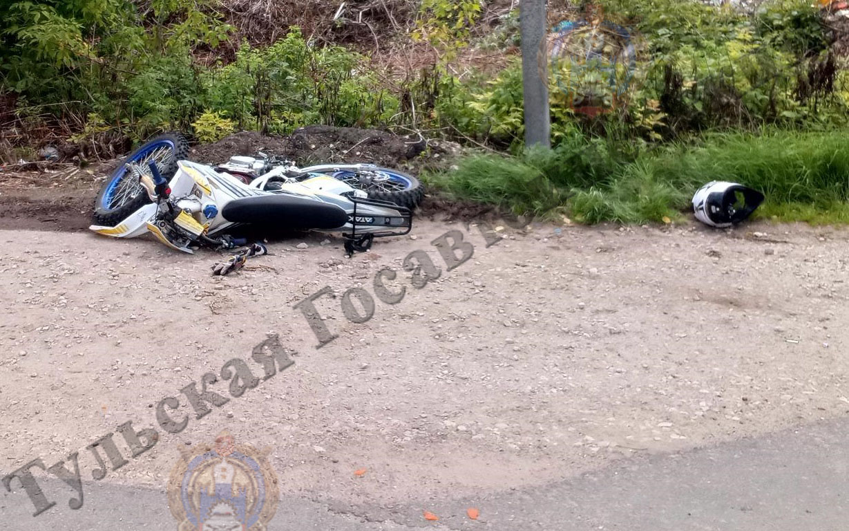 Подросток-мотоциклист пострадал в ДТП в Одоевском районе
