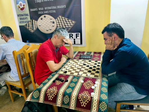 Тульский шашист завоевал две медали на этапе Кубка мира по шашкам