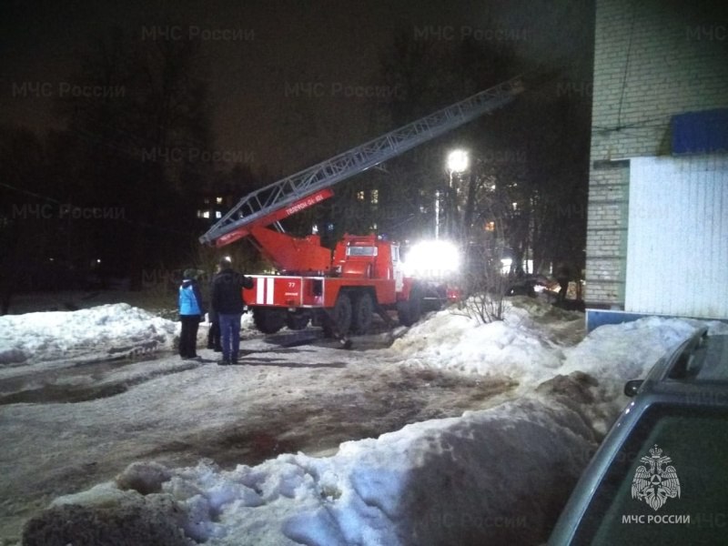 В Донском Тульской области один человек пострадал при пожаре