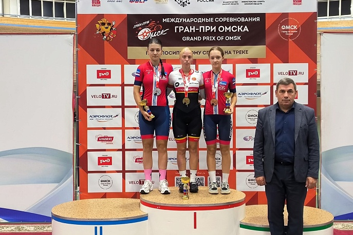 Тулячки завоевали «золото» в финальный день международных соревнований по велоспорту на треке