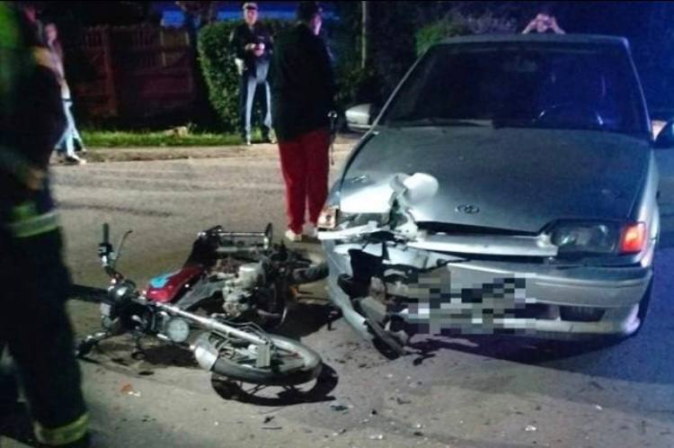 В Белеве 15-летний подросток на мотоцикле попал в ДТП