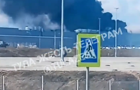 Очевидцы сообщили о крупном пожаре рядом с заводом Haval в Узловой