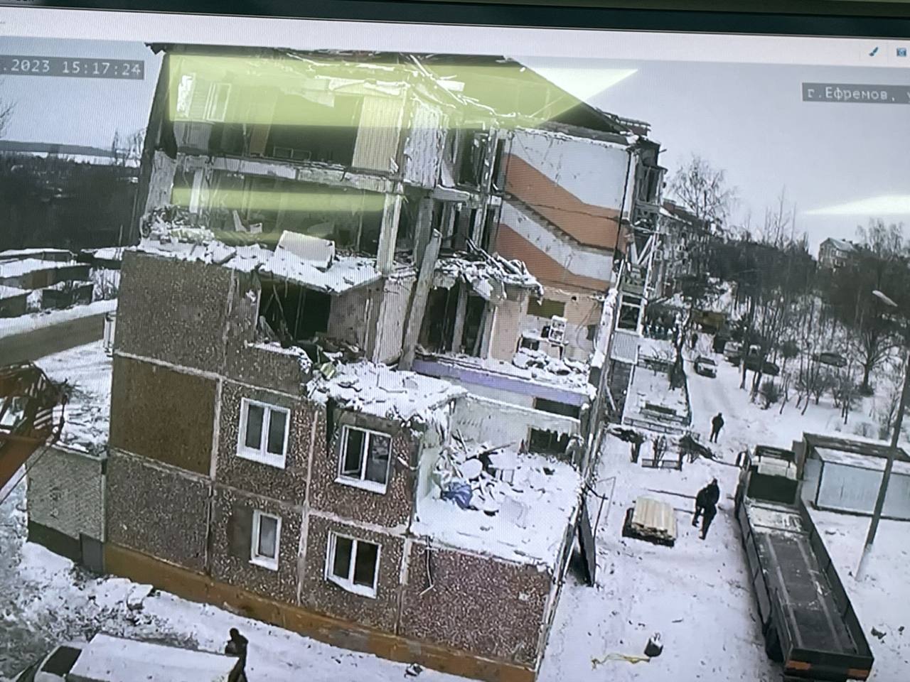 В Ефремове продолжается расследование обстоятельств взрыва в жилом доме